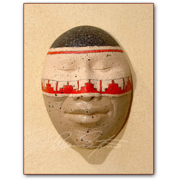 Clay Mask: Tribal Mask
